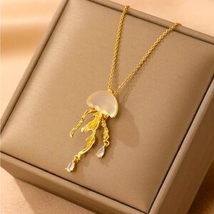 Jellyfish Pendant Necklace